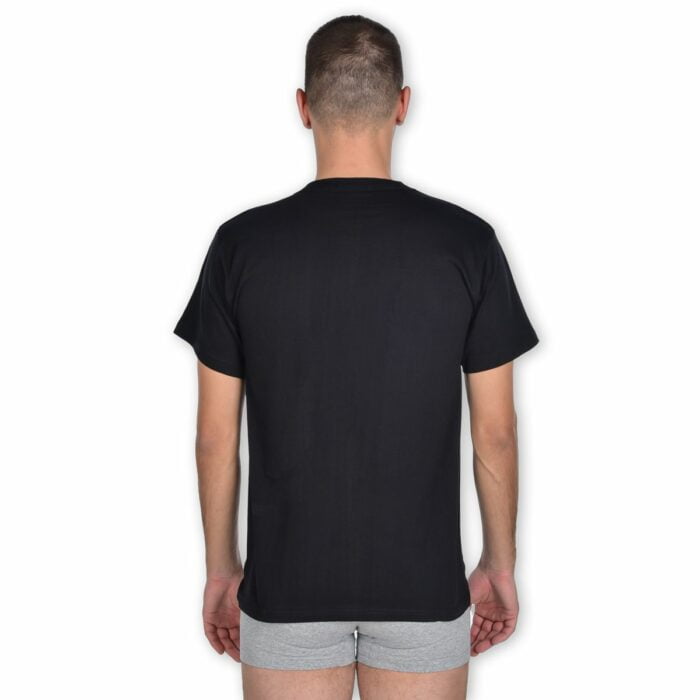 JOKERS - ΦΑΝΕΛΑ ΚΟΝΤΟΜΑΝΙΚΗ ΤΥΠΟΥ T-SHIRT - ΜΑΥΡΟ