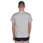 JOKERS - ΦΑΝΕΛΑ ΚΟΝΤΟΜΑΝΙΚΗ ΤΥΠΟΥ T-SHIRT - ΓΚΡΙ