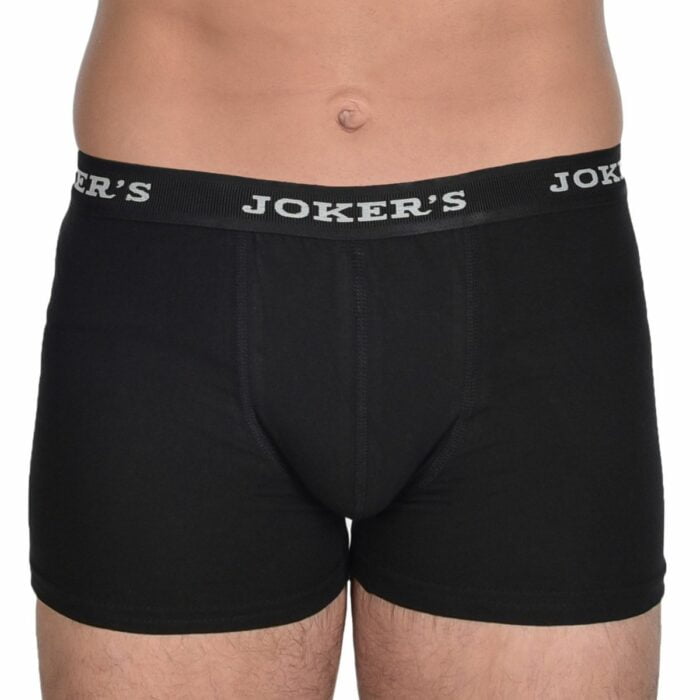 JOKERS - ΑΝΔΡΙΚΟ ΜΠΟΞΕΡ ΜΕ ΕΞΩΤΕΡΙΚΟ ΛΑΣΤΙΧΟ - ΜΑΥΡΟ