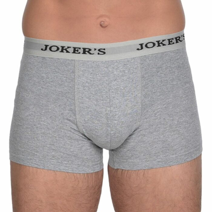 JOKERS - ΑΝΔΡΙΚΟ ΜΠΟΞΕΡ ΜΕ ΕΞΩΤΕΡΙΚΟ ΛΑΣΤΙΧΟ - ΓΚΡΙ